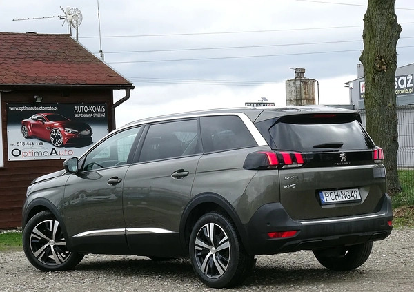 Peugeot 5008 cena 77700 przebieg: 135000, rok produkcji 2017 z Wągrowiec małe 137